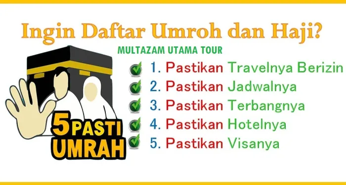 PENTINGNYA MEMILIH TRAVEL UMROH & HAJI YANG BERIZIN DAN TERDAFTAR DI KEMENAG