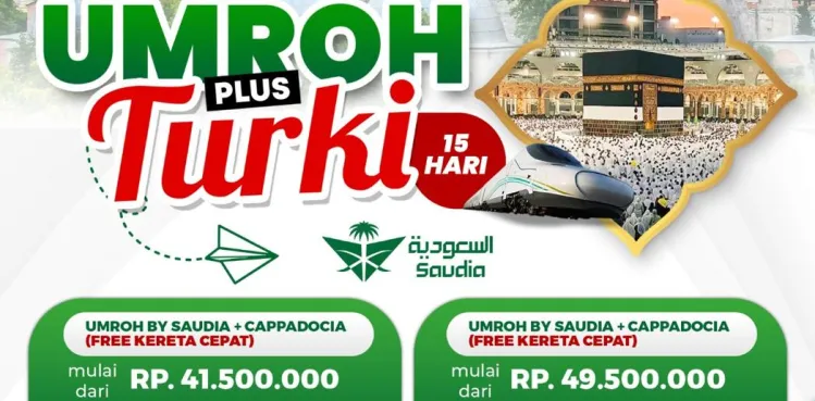 6 Umroh Awal Ramadhan 2025 - Multazam Utama Tour umroh plus turki capadokia 22 nov